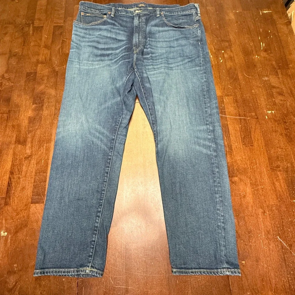 Polo Ralph Lauren Jeans Mens 44x30 Blue Prospect Straight Stretch Denim